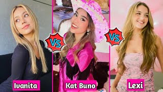 Lexi Rivera vs Kat Buno vs Ivanita Lomeli Lifestyle Comparison 2024 [upl. by Halyahs]