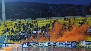 Iraklis Saloniki 20 Apollon Kalamarias 10032014 Gate 10 [upl. by Akim674]