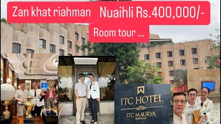 5 Star Hotel Room Tour ITC Delhi leh Nula Ramdinpuii Biangbiakna [upl. by Oruhtra118]