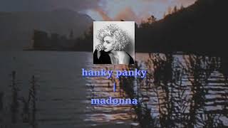 hanky panky slowedreverb  madonna [upl. by Alexandre]