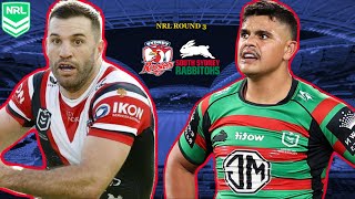 SYDNEY ROOSTERS VS SOUTH SYDNEY RABBITOHS  NRL ROUND 3 LIVESTREAM WATCH A LONG  22324 [upl. by Nauqan229]