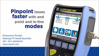 Network Tester LanXPLORER Pro Ideal Networks [upl. by Emerald]