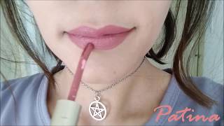 STAY ALL DAY LIQUID LIPSTICK STILA Patina [upl. by Eyr]