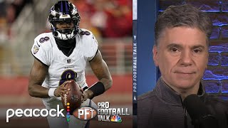 Mike Florio admits he was ‘wrong’ about the Baltimore Ravens  Pro Football Talk  NFL on NBC [upl. by Lodnar]