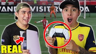 Me REGALA el PLAYSTATION 5 😱 Si le GANO en FIFA22 REAL NO FAKE [upl. by Nolte379]