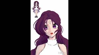 Speedpaint my gacha oc speedpaintdigital art drawing oc [upl. by Idnic]