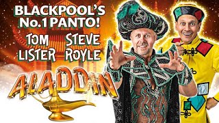 Aladdin Pantomime 20234  Blackpool Grand Theatre [upl. by Sabino]