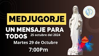 🤍 🕊️ Ecos Marianos de Medjugorje 🙏🏻 💒 “Medjugorje un mensaje para todos“ 29102024 [upl. by Flora]