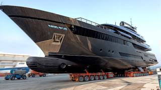 Billionaire private Giga Yachts production  Inside the worlds most luxurious shipyards [upl. by Niarb]