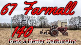 A better Carburetor for the 67 Farmall 140 [upl. by Notlew219]