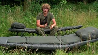 TF Gear Flat Out Bedchairs  Carpology review 2018 [upl. by Erdnaed]