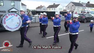 Lisnamurrican FB  Crown Defenders Cloughmills Band Parade 2024 [upl. by Htez]