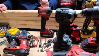 Tool Test LIVE DeWalt Makita Miwaukee Flex Skil [upl. by Anaizit750]