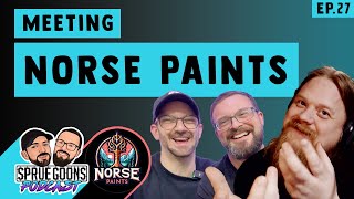 Sprue Goons Podcast  Meeting Norse Paints [upl. by Elem683]