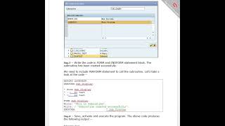 You Wont Believe How Easy SAP ABAP Subroutines Can Be [upl. by Gniliem999]