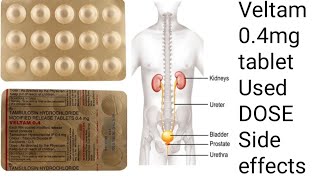 Veltam 04mg tablet uses in Bengali language Used Dose and side effects [upl. by Vasiliki]