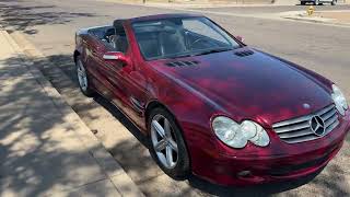 2006 Mercedes SL500 Walk Around Video [upl. by Yanaj]