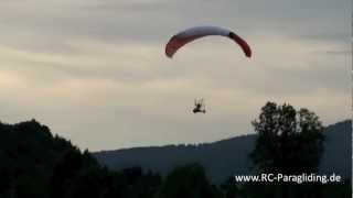 Airbull mit Spiral 24 Opale Paramodels RCParaglider [upl. by Annahoj628]