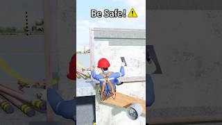 ELECTRICAL WORK SAFETY worksafety safetyfirst safetyalways electricalshorts engineering safe [upl. by Honey912]