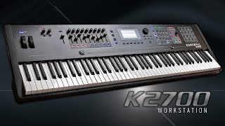 TECLADO WORKSTATION KURZWEIL K2700 [upl. by Ramsden]