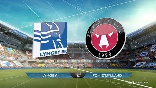 Highlights Lyngby BoldklubFC Midtjylland 29102017 [upl. by Durgy]