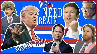 We Need Brain Songify the GOP Debate [upl. by Yud]