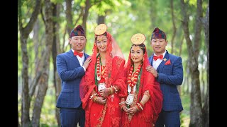 Twins Wedding Nepal [upl. by Ahseym]