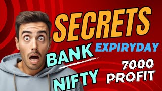 Bank Nifty Expiry option selling strategy safety expiry day strategy best expiry day strategy [upl. by Saerdna]