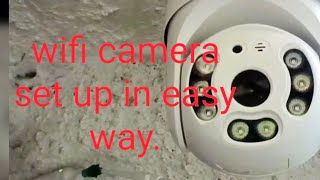 How to set up V380 wifi camera camera wificamera v380pro [upl. by Hesper789]