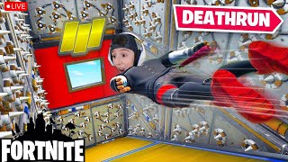 LIVE  Can I Survive NEW IMPOSSIBLE DEATHRUN Fortnite [upl. by Nils]