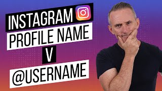 Instagram Profile Name and Username Whats The Difference [upl. by Anayi]