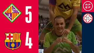 Resumen PrimeraDivisiónFS  Mallorca Palma Futsal 54 Barça  Jornada 8 [upl. by Ingmar]