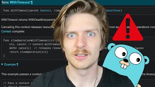 Golang Context Explained  How To Use With Timeout [upl. by Maxine691]