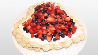 My Version Of Pavlova  Also With Mascarpone And Chocolate [upl. by Eentruoc423]