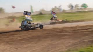 Stockcar F1 Finale Pinkstermaandag NAC Autocross Kollum 2018  van der schaaf circuit  RaRaRacing [upl. by Alvera]