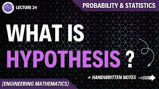 Lec34 Hypothesis  Probability and Statistics [upl. by Cecilius279]