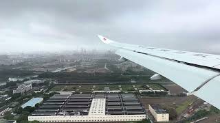 COMAC C919 （B919A）landing at Shanghai Hongqiao Airport（photoed at 2023617） [upl. by Linell]