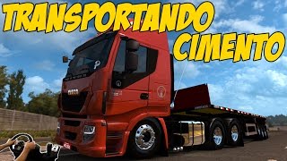 IVECO 460 EQUIPADO TRANSPORTANDO CIMENTO  SPMG  G27 [upl. by Ernesto]