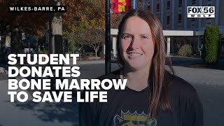 Student Donates Bone Marrow to Save Life [upl. by Machute]