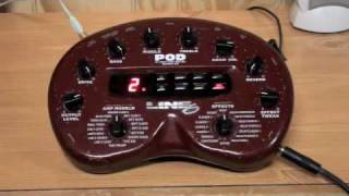 Line 6 POD 20 Guitar Gear Review [upl. by Wunder]