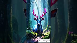 Dragon deer animals hybrids extinctanimal cute ai deer dragon [upl. by Yorel]