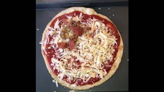 Quick amp Easy Homemade Pizza With Store Bought Thin Pizza Crust [upl. by Ragan]