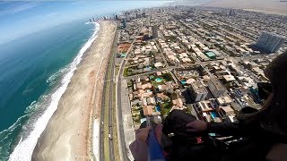 GoPro  Parapente en Iquique Alto Hospicio  Playa Brava Full HD [upl. by Ahseekan]