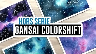 Gansai paints colorshift and galaxies [upl. by Melvin572]