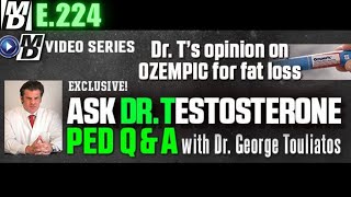 What is Dr Ts Opinion on OZEMPIC for Fat Loss Ask Dr Testosterone E 224 [upl. by Alicirp]