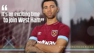 FREDERICKS IT’S AN EXCITING TIME TO JOIN WEST HAM [upl. by Amlev408]