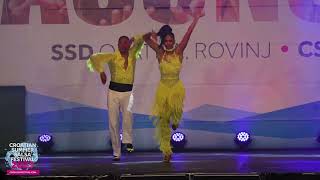 Jorge amp Indira  Salsa Showtime  Croatian Summer Salsa Festival 2023 [upl. by Nannette326]