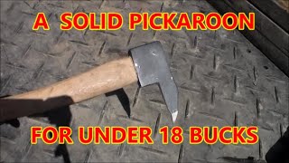 Make A Good Solid Pickaroon For Under 18 [upl. by Llerod691]