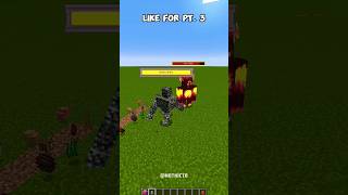 MINECRAFT  WARDEN VS EVERY GOLEM😍 WAIT FOR END Pt3 😳 minecraft shorts [upl. by Poliard]