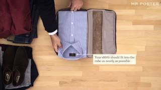 How To Pack With Tumi  MR PORTER [upl. by Dianne]